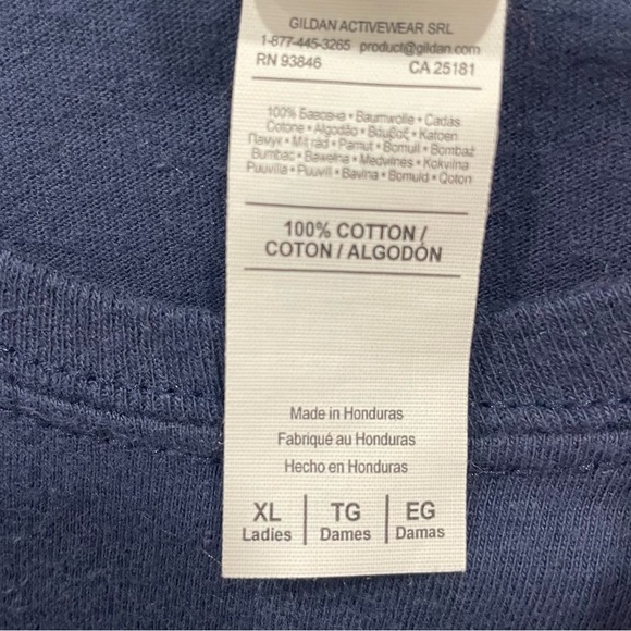 CELEBRITY CARIBBEAN CRUISING T-shirt Size XL Fits like Med-Lg Blue Short Sleeve - Picture 4 of 6